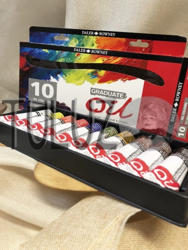 117900100 Komplet Farb Olejnych 10x38ml. Graduate Selection Set Daler-Rowney 1.jpg