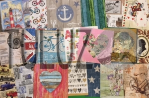 Mix serwetek z różnymi motywami 20szt