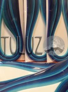Quilling-paski- 3,5,10 mm odcienie niebeskiego