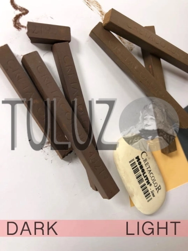 48216 48219 Sepia jasna i ciemna Cretacolor pastel..jpg