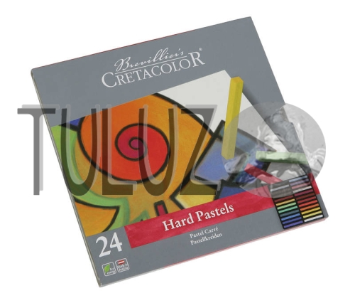 Zestaw pasteli w sztyfcie 24 kolorów