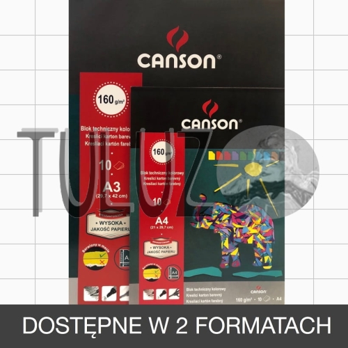 Blok Techniczny Kolorowy Canson 400075209 400075230..jpg