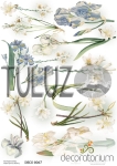  Decoratorium papier ryżowy A4 Kwiaty kod.prod.DECO0067