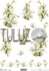 ITD Collection papier ryżowy A4 przebiśnieg kod.prod.R0676