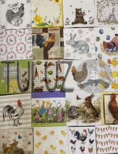 Mix serwetek z motywami wielkanocnymi 20szt zestaw 2 