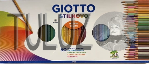 Zestaw kredek Stilnovo firmy Giotto 50szt 257300 tuluz.jpg