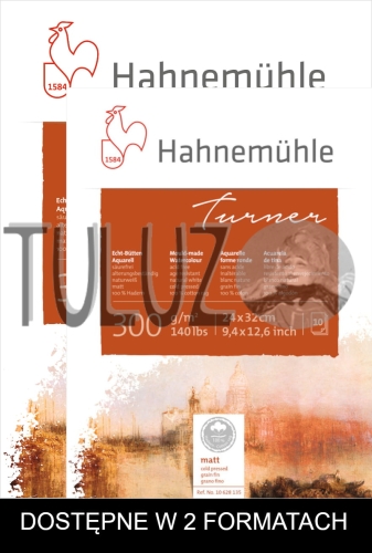 Hahnemuhle William Turner 300 gm2 10628135 10628163 Blok Akwarelowy TuLuz.pl.jpg