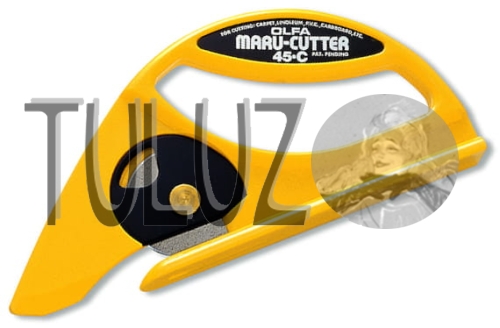 45-C Olfa TuLuz nóż krążkowy do cięcia wykładzin podłogowych.jpg