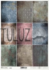 ITD Collection papier ryżowy A4 motywy tapetowe kod.prod.R2024