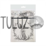 ITD Collection zestaw papierów ryżowych 14,8x14,8cm zając kod.prod.RSM053