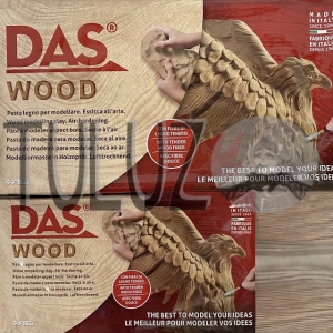 Das Wood Modelling Clay glinka samoutwardzalna imitująca efekt drewna od 350g