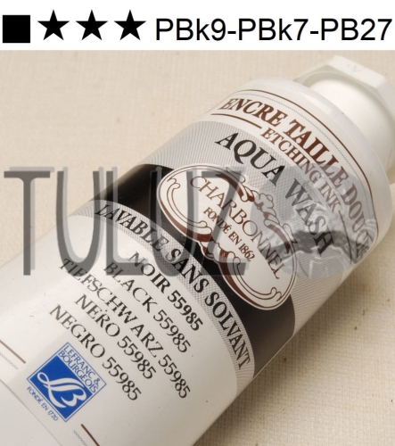 55985 Black 60ml farba graficzna wodna Charbonnel Aqua Wash Etching Ink Tuluz.pl.jpg