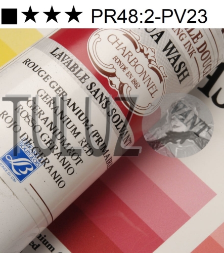 375 Geranium Red 60ml farba graficzna wodna Charbonnel Aqua Wash Etching Ink TuLuz.pl.jpg
