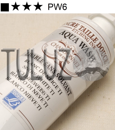 916 Snow White Titanium 60ml farba graficzna wodna Charbonnel Aqua Wash Etching Ink TuLuz.pl.jpg