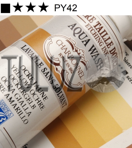 302 Yellow Ochre 60ml farba graficzna wodna Charbonnel Aqua Wash Etching Ink TuLuz.pl.jpg