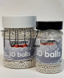 3D balls- małe kulki do tworzenia struktur 3D Pentart od 100ml ...