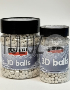 3D balls- duże kulki do tworzenia struktur 3D Pentart od 100ml ...