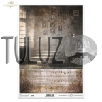 ITD Collection papier ryżowy A4 portrety, kobieta, nuty, gotyckie opowieści  kod.prod.R1929