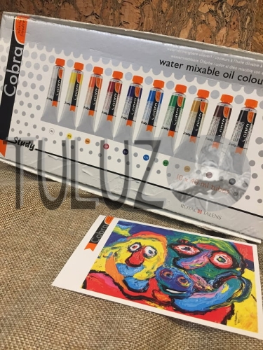 Farby olejne wodne Cobra Studio 10x40 ml Talens komplet 25.jpg