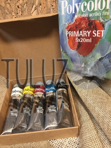 Komplet Farb Akrylowych Polycolor 5 kolorów po 20 ml. 1298049 25.jpg