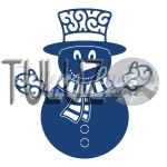 Tattered Lace wykrojnik D890 Snowmen