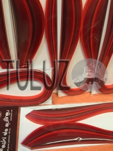 Quilling-paski - 3,5,10 mm odcienie czerwieni