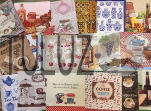 Mix serwetek z motywami kuchennymi 20szt