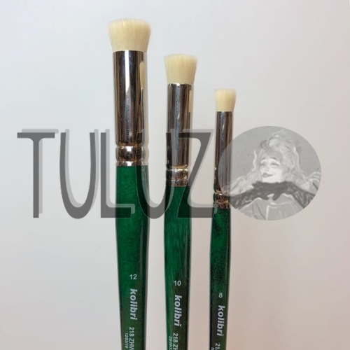 Pędzle seria 218 Kolibri Tuluz pędzle włosie imitacja kozy..jpg