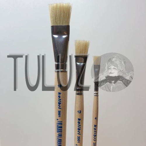 Pędzle seria 2001 Kolibri Tuluz pędzle włosie szczecina..jpg