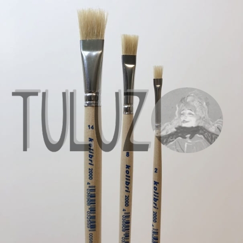 Pędzle seria 2000 Kolibri Tuluz pędzle włosie szczecina..jpg