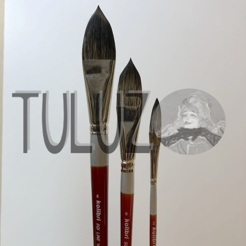 Pędzle seria 1028 SQi Kolibri Tuluz pędzle włosie synteryczna wiewiórka..jpg