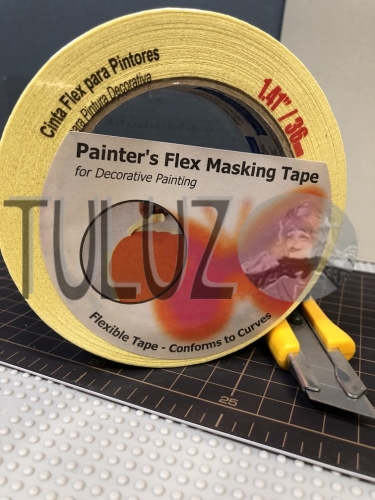 Blue Dolphin painter’s flex masking tape Taśma malarska do krzywizn Główne..jpg