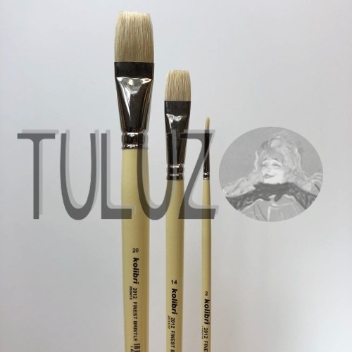 Pędzle seria 2012 Kolibri Tuluz pędzle włosie szczecina..jpg