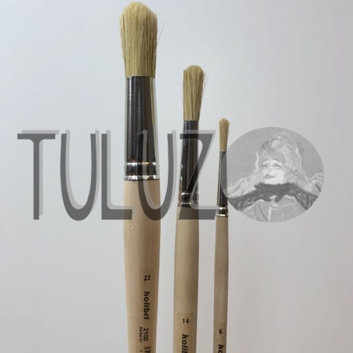 Pędzle seria 2100 Kolibri Tuluz pędzle włosie szczecina..jpg