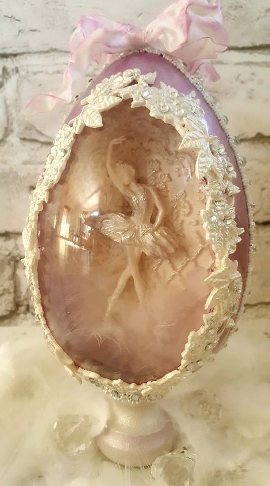Jajo Faberge "Jezioro Łabędzie " warsztaty